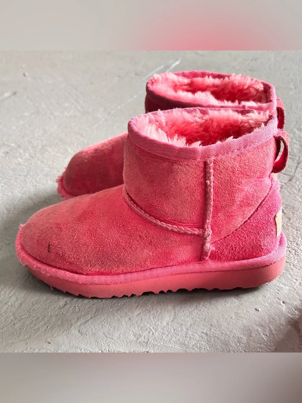 Ugg Classic 2 Mini Boot Pink Little Girls Size 12